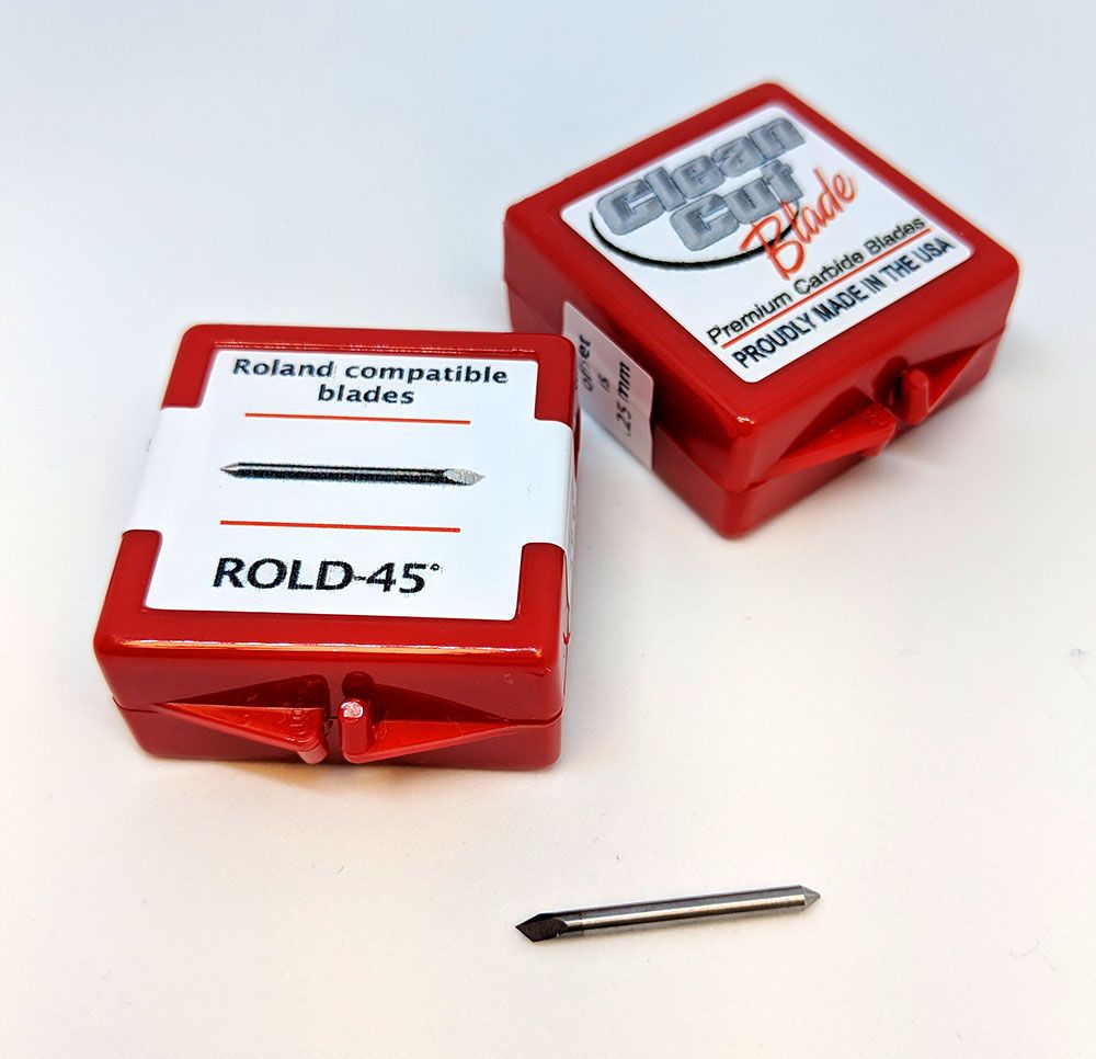 45 Degree Small Roland Compatible Vinyl Cutter Blades, AA Grade 5pcs/ Pack